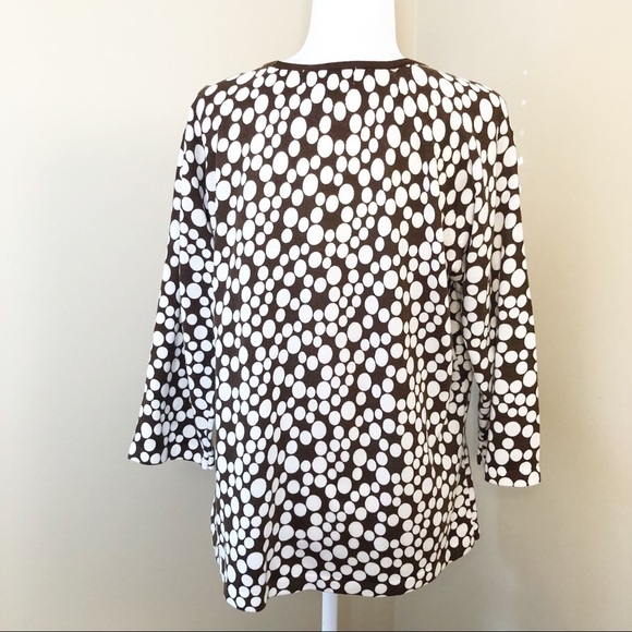 Cathy Daniels Polka Dot Lightweight Sweater - XL - Picture 3 of 8